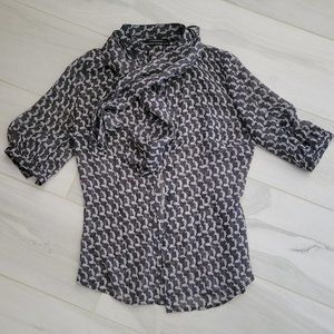 Club Monaco Blouse with tie